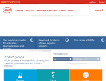 Tablet Screenshot of helmus.com